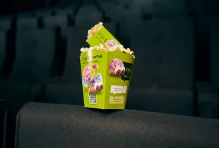 Primair onderwijs - kinderboekenweek - filmhub - bakje popcorn